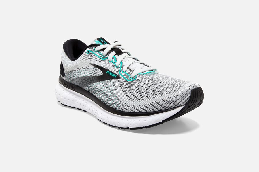 Brooks Running Shoes - Glycerin 18 Road Womens - Grey/Black - QKA-974805